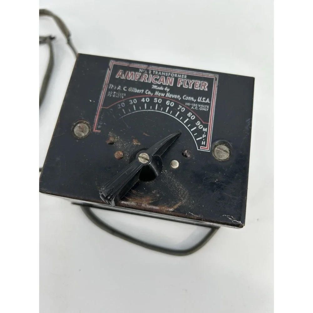 American Flyer No. 2 Transformer Vintage 110-120 Volt 75 Watt Model Train